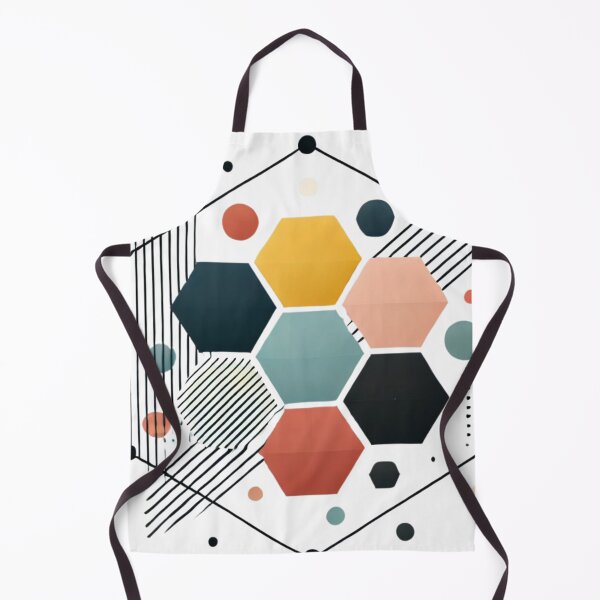 Item preview, Modern Geometric Hexagon Art - Abstract Colorful Design Tee designed and sold by LessLines.