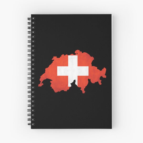 Item preview, Switzerland - national border in national flag designed and sold by Mohja-Design.