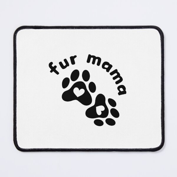 Item preview, Fur mama pawprint heart lover, dog mom, cat mom, fur mom club designed and sold by YOURTHINGZ.