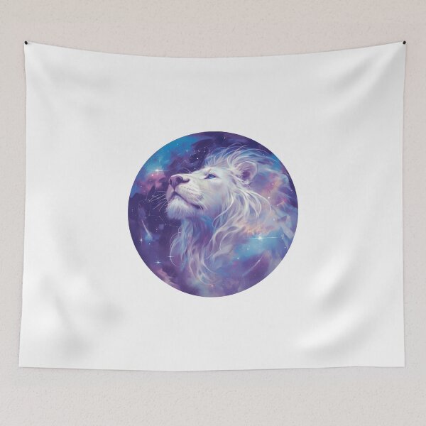 Item preview, Aesthetic White Lion designed and sold by SMARTKIT  DESIGNAGENCY.