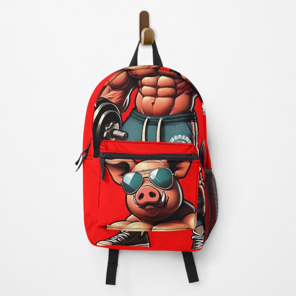 Item preview, muscular pig in the gym designed and sold by KilloKalla.