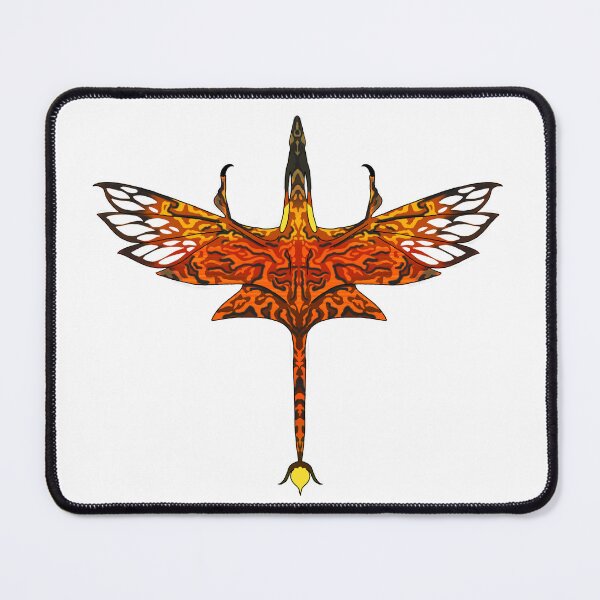Item preview, Fiery ombre Ikran designed and sold by Artsydragongal.