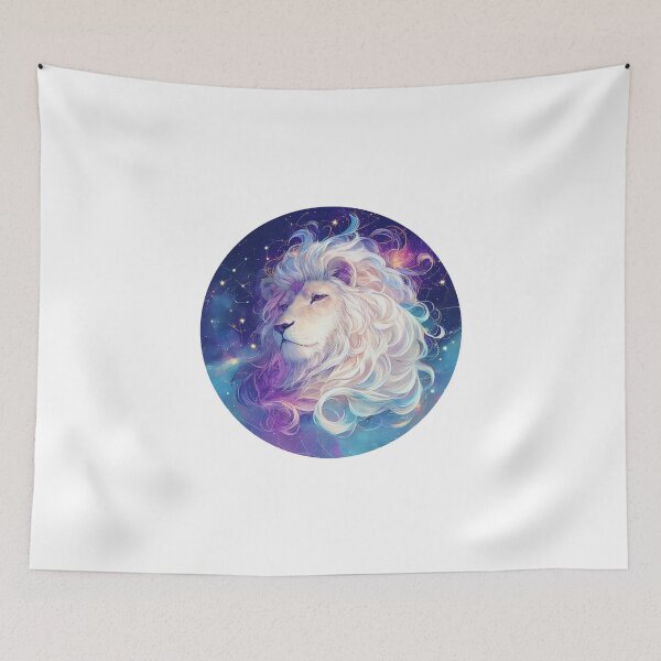 Item preview, Aesthetic White Lion designed and sold by SMARTKIT  DESIGNAGENCY.