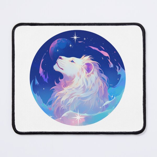 Item preview, Aesthetic White Lion designed and sold by SMARTKIT  DESIGNAGENCY.