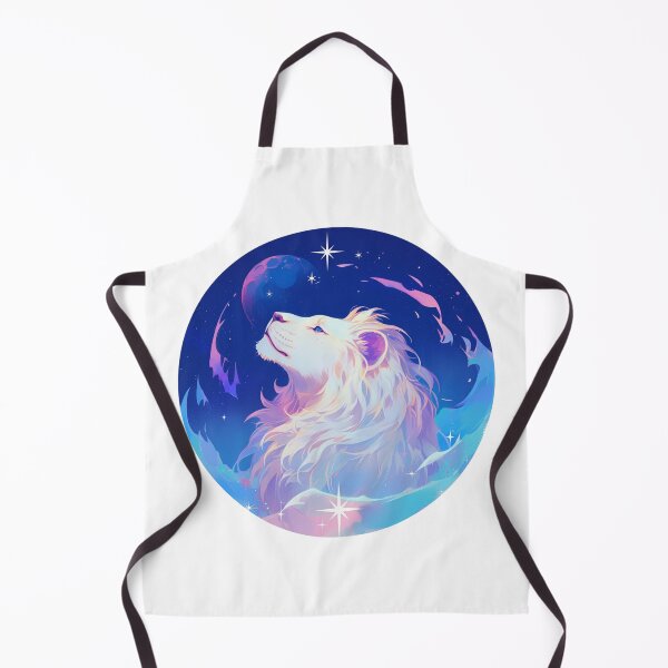 Item preview, Aesthetic White Lion designed and sold by SMARTKIT DESIGNAGENCY.