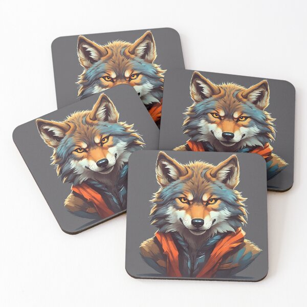 Item preview, The Wild-Looking Wolf designed and sold by Indoni.