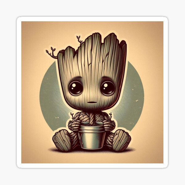 Item preview, Baby Groot III designed and sold by Coldshe.