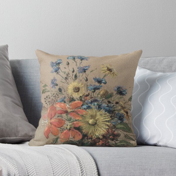 Item preview, Jarrón de flores negro | P382 designed and sold by Piccolo Fiore Prints.
