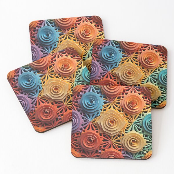 Item preview, Vibrant and colorful abstract A9 designed and sold by SpecialForceART.