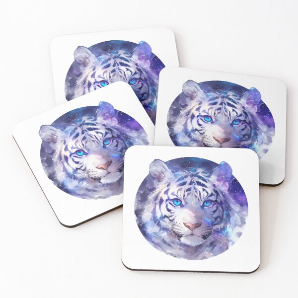 Item preview, Aesthetic White Tiger  designed and sold by SMARTKIT  DESIGNAGENCY.