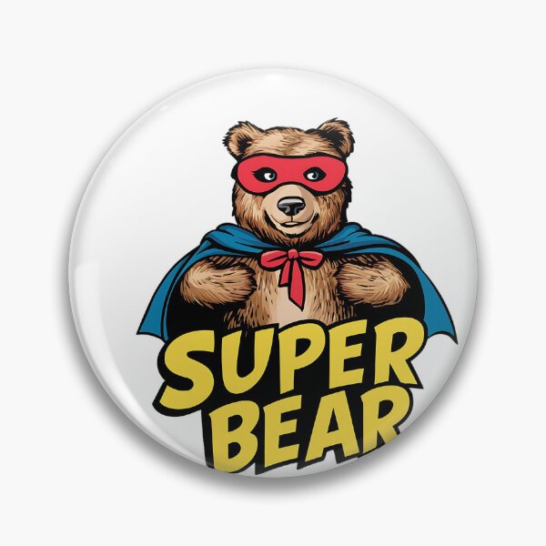 Item preview, Super Hero Bear designed and sold by Maikokol.