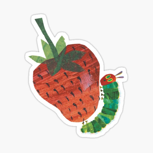 Artikel-Vorschau von Raupe Nimmersatt, designt und verkauft von stickersbyjulli.