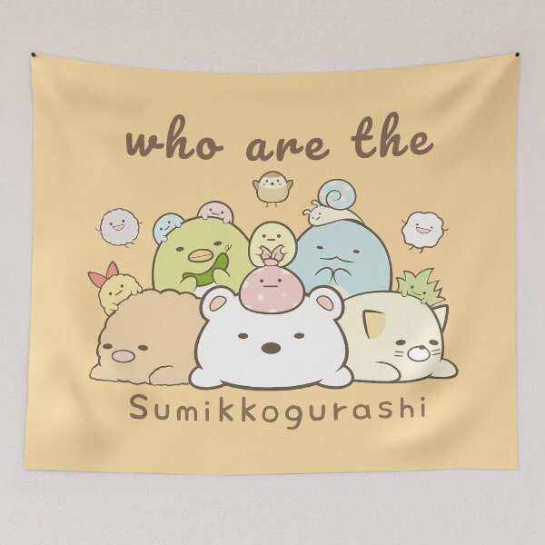 Item preview, Meet the Sumikkogurashi Characters: A Cute and Adorable Lineup of Kawaii Friends from San-X" designed and sold by FebricFusion.