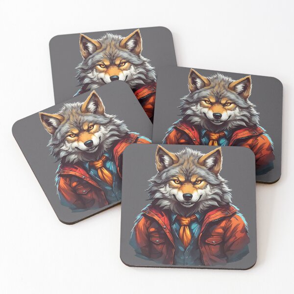 Item preview, The Wolf with Wild Elegance designed and sold by Indoni.