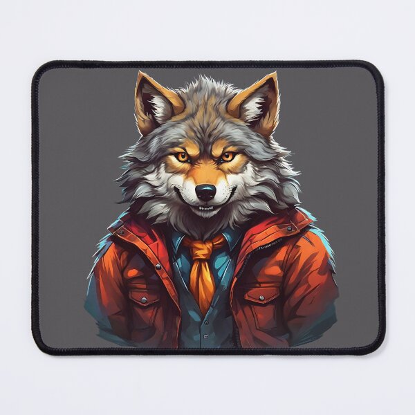 Item preview, The Wolf with Wild Elegance designed and sold by Indoni.