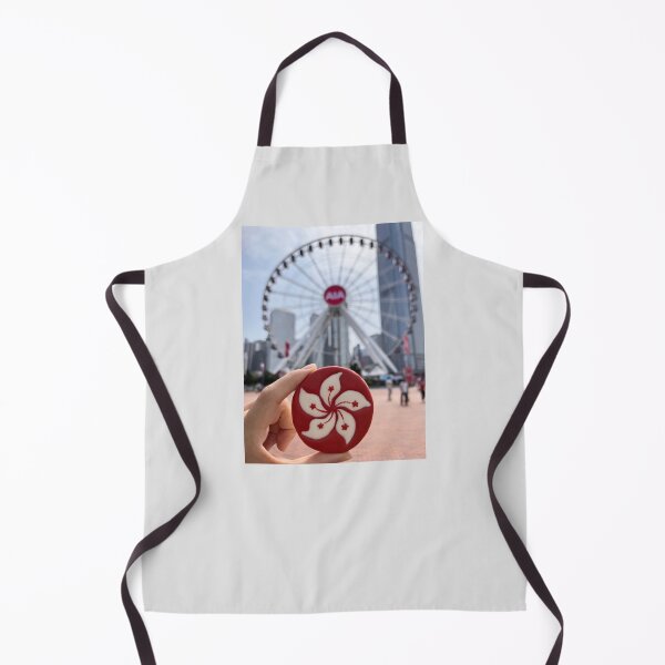 Item preview, Central in Hong Kong with a Hong Kong flag royal icing cookie designed and sold by aiko-p.