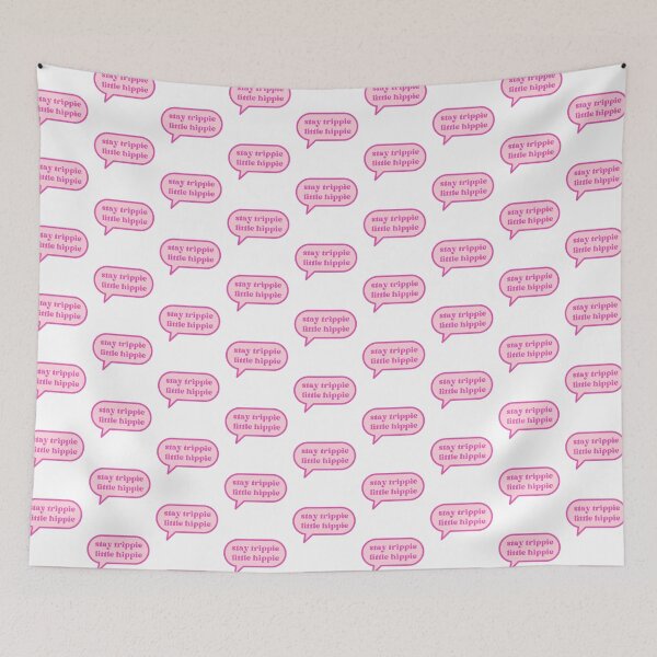 Item preview, Retro-sign Stay trippie little hippie designed and sold by MiniRetro.