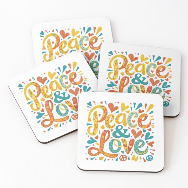 Item preview, Peace & Love designed and sold by Gentle40Winks.
