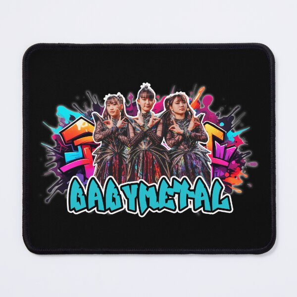 Item preview, BABYMETAL, Graffiti Logo, Unique Fan Art designed and sold by Burn-Ego.