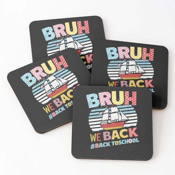 Item preview, Bruh We Back Start First Day Of middle school Back To School designed and sold by Miumed.