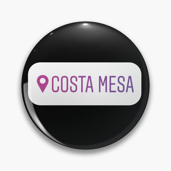 Item preview, Costa Mesa Geotag  designed and sold by orlumbuspirate.