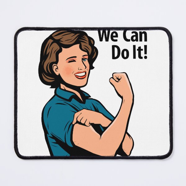 Item preview, We can do it retro poster comic designed and sold by Rozgani.