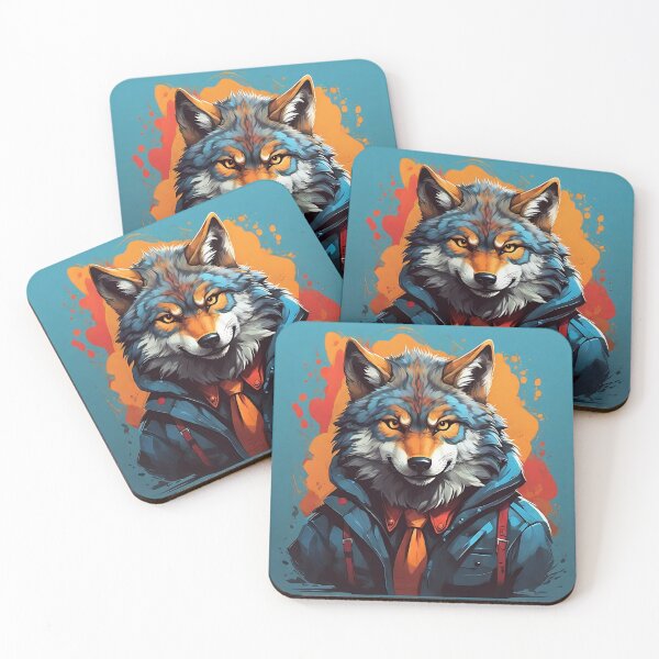 Item preview, the wolf with Urban Instinct designed and sold by Indoni.
