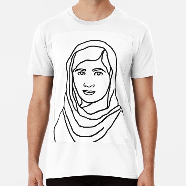 Malala Is My Hero Yousafzai Pakistani Education Nobel Women Men's V-Neck T-Shirt Malala Is My Hero Yousafzai Pakistani Education Nobel Women Men's V-Neck T-Shirt