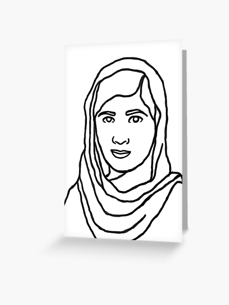 Share more than 139 malala yousafzai drawing best - vietkidsiq.edu.vn