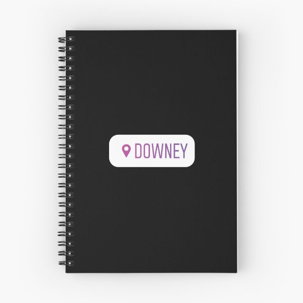 Item preview, Downey Geotag  designed and sold by orlumbuspirate.