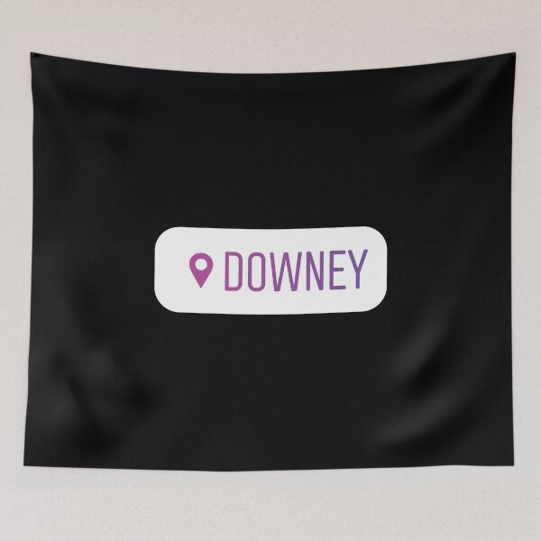 Item preview, Downey Geotag  designed and sold by orlumbuspirate.