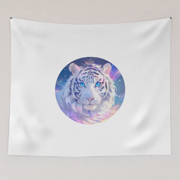 Item preview, Aesthetic White Tiger  designed and sold by SMARTKIT  DESIGNAGENCY.
