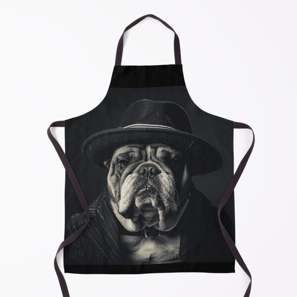 Item preview, Bulldog Old Style Portrait designed and sold by NuWaveArt.