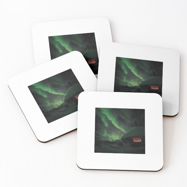 Item preview, Northern Ligths hut | Northern Lights designed and sold by M4nulas.