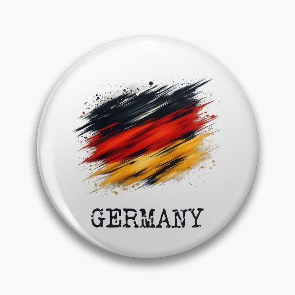 Artikelvorschau, Pinselstriche mit deutscher Flagge entworfen und verkauft von jeshands.