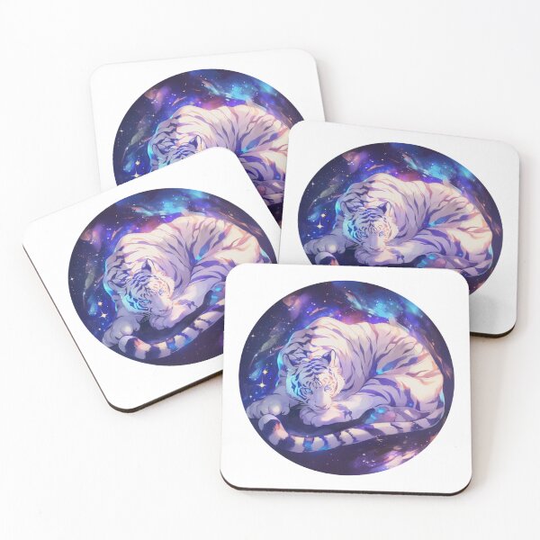 Item preview, Aesthetic White Tiger  designed and sold by SMARTKIT  DESIGNAGENCY.