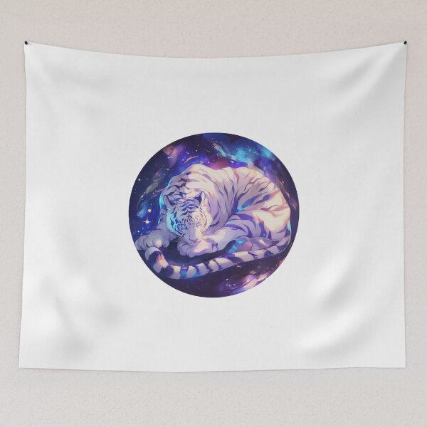 Item preview, Aesthetic White Tiger  designed and sold by SMARTKIT  DESIGNAGENCY.