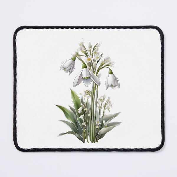 Item preview, Snowdrop (Galanthus nivalis) designed and sold by HOMETOWN86.