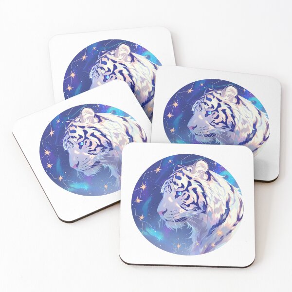 Item preview, Aesthetic White Tiger  designed and sold by SMARTKIT  DESIGNAGENCY.