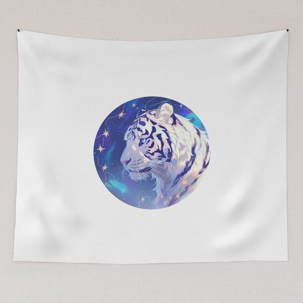 Item preview, Aesthetic White Tiger  designed and sold by SMARTKIT  DESIGNAGENCY.