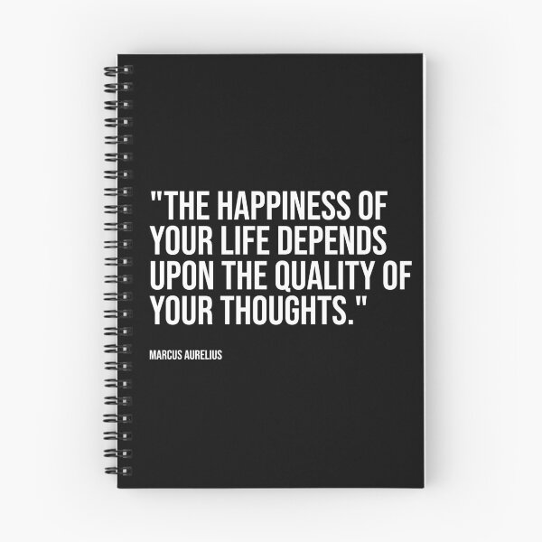 Item preview, The Happiness Depends Upon Your Thoughts designed and sold by OzzFrequency.