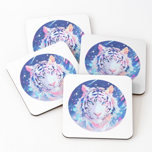 Item preview, Aesthetic White Tiger  designed and sold by SMARTKIT  DESIGNAGENCY.