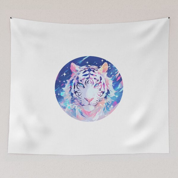 Item preview, Aesthetic White Tiger  designed and sold by SMARTKIT  DESIGNAGENCY.
