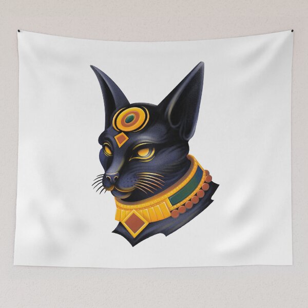 Item preview, Egyptian goddess Bastet  designed and sold by Ekaterina Glazkova.