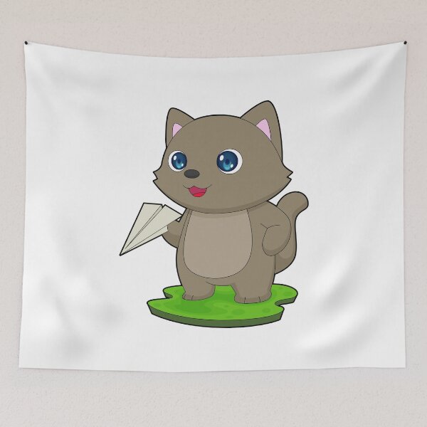 Item preview, Cat Paper airplane designed and sold by Snabdesign84.