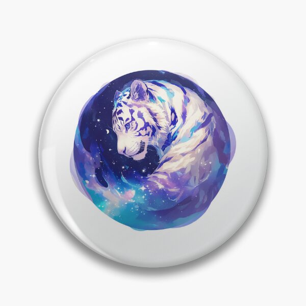 Item preview, Aesthetic White Tiger  designed and sold by SMARTKIT  DESIGNAGENCY.