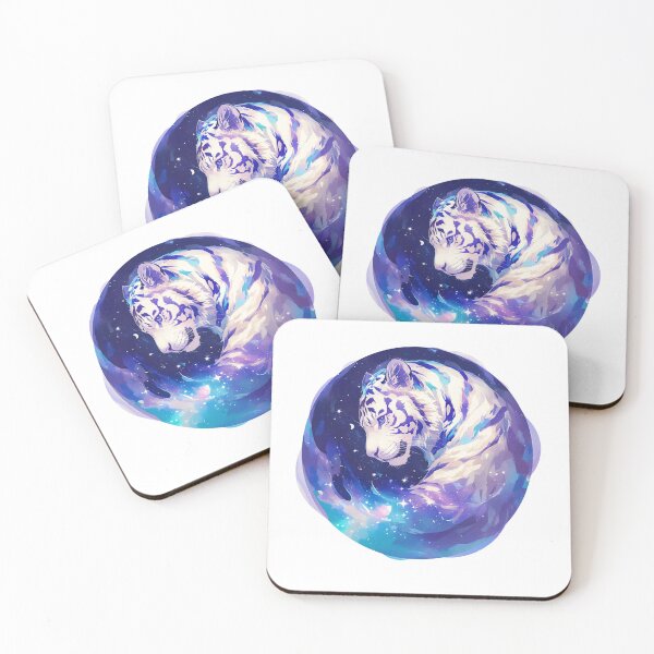 Item preview, Aesthetic White Tiger  designed and sold by SMARTKIT  DESIGNAGENCY.