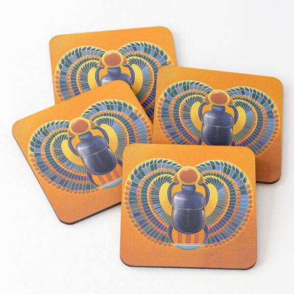 Item preview, Realistic ornamental scarab designed and sold by Ekaterina Glazkova.