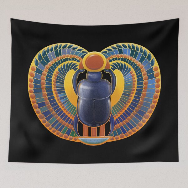 Item preview, Realistic ornamental scarab designed and sold by Ekaterina Glazkova.