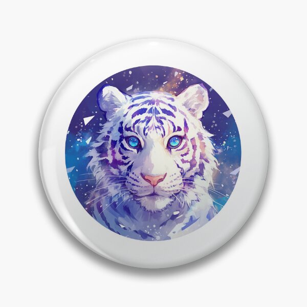 Item preview, Aesthetic White Tiger  designed and sold by SMARTKIT  DESIGNAGENCY.